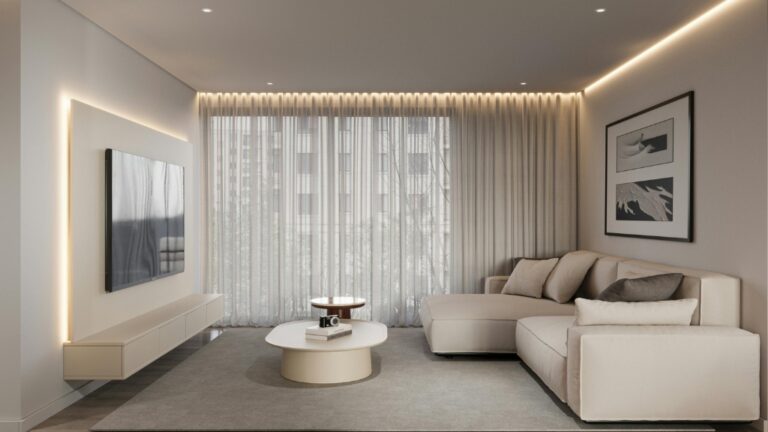 living room interior design hyderabad